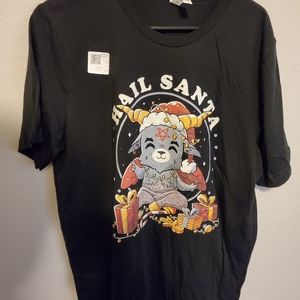 Hail Santa - Baphomet T-Shirt